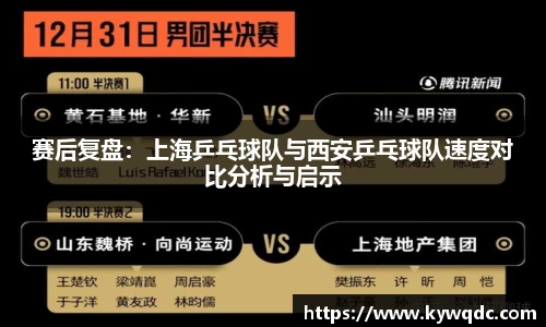 赛后复盘：上海乒乓球队与西安乒乓球队速度对比分析与启示