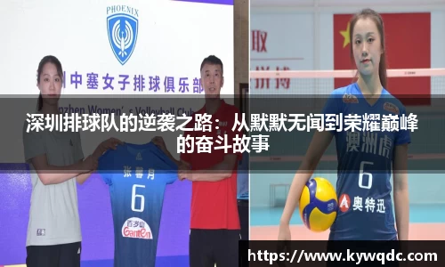 深圳排球队的逆袭之路：从默默无闻到荣耀巅峰的奋斗故事
